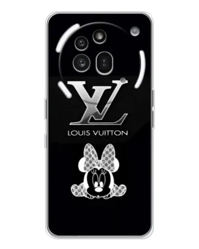 Чехол для Nothing Phone (3a) Pro с картинкой «LV и Минни Маус»