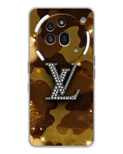 Чехол для Nothing Phone (3a) Pro с картинкой «Камуфляжный Louis Vuitton»