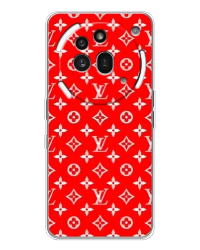 Чехол для Nothing Phone (3a) Pro с картинкой «Яркий паттерн LV»