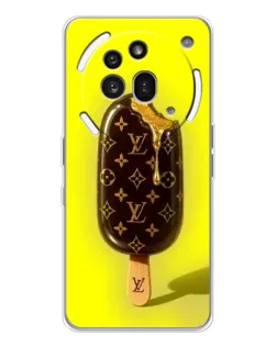 Чехол для Nothing Phone (3a) Pro с картинкой «Мороженое от LV»