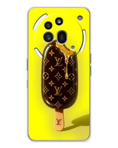 Чехол для Nothing Phone (3a) Pro с картинкой «Мороженое от LV»