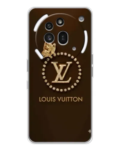 Чехол для Nothing Phone (3a) Pro с картинкой «LV — золотая печать»