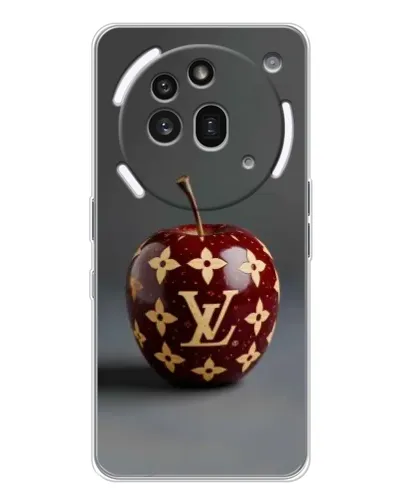 Чехол для Nothing Phone (3a) Pro с картинкой «Красное яблоко LV»