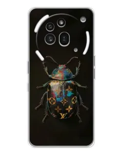 Чехол для Nothing Phone (3a) Pro с картинкой «LV — мраморный принт»