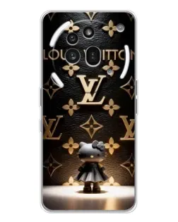 Чехол для Nothing Phone (3a) Pro с картинкой «Монограмма с фигурой»