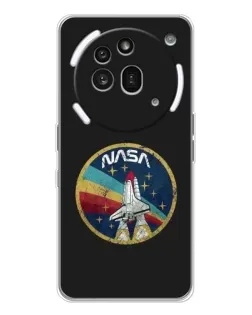Чохол для Nothing Phone (3a) Pro з картинкою «NASA — емблема місії» Чохол для Nothing Phone (3a) Pro з картинкою «NASA — емблема місії»