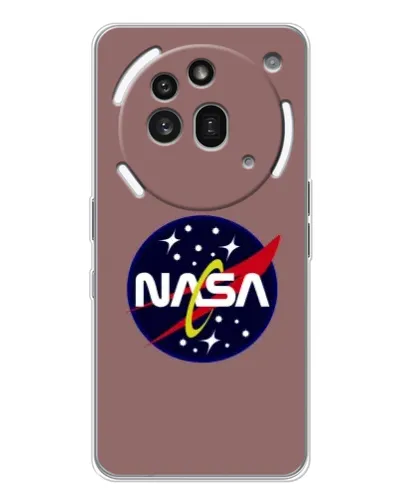 Чехол для Nothing Phone (3a) Pro с картинкой «NASA — ретро космос» Чехол для Nothing Phone (3a) Pro с картинкой «NASA — ретро космос»