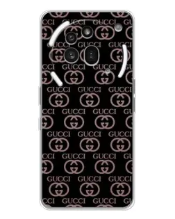Чехол для Nothing Phone (3a) Pro с картинкой «Классическая монограмма Gucci»