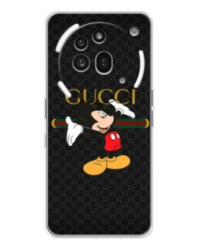 Чехол для Nothing Phone (3a) Pro с картинкой «Микки Маус Gucci» Чехол для Nothing Phone (3a) Pro с картинкой «Микки Маус Gucci»