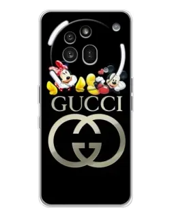 Чехол для Nothing Phone (3a) Pro с картинкой «Gucci — герои Disney»