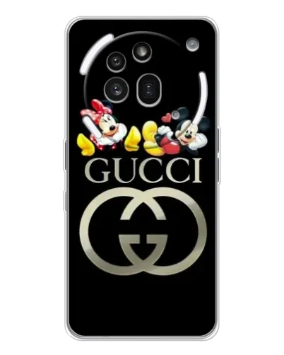 Чехол для Nothing Phone (3a) Pro с картинкой «Gucci — герои Disney» Чехол для Nothing Phone (3a) Pro с картинкой «Gucci — герои Disney»