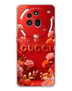Чехол для Nothing Phone (3a) Pro с картинкой «Gucci — золотой сад»