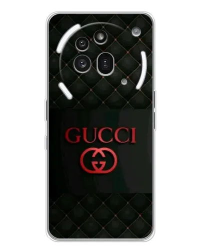 Чехол для Nothing Phone (3a) Pro с картинкой «Gucci — стеганый черный» Чехол для Nothing Phone (3a) Pro с картинкой «Gucci — стеганый черный»