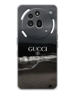 Чехол для Nothing Phone (3a) Pro с картинкой «Gucci — морской прибой»