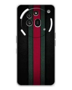 Чехол для Nothing Phone (3a) Pro с картинкой «Gucci — неоновая линия»