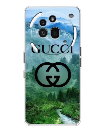 Чехол для Nothing Phone (3a) Pro с картинкой «Gucci — горный пейзаж» Чехол для Nothing Phone (3a) Pro с картинкой «Gucci — горный пейзаж»