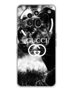 Чехол для Nothing Phone (3a) Pro с картинкой «Gucci — дикая природа»