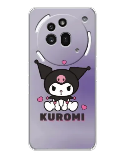 Чехол для Nothing Phone (3a) Pro с картинкой «Kuromi — фиолетовый арт»