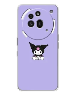 Чехол для Nothing Phone (3a) Pro с картинкой «Kuromi — фиолетовый минимализм» Чехол для Nothing Phone (3a) Pro с картинкой «Kuromi — фиолетовый минимализм»