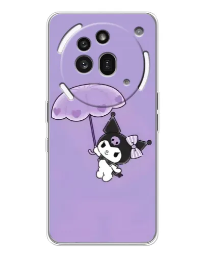 Чехол для Nothing Phone (3a) Pro с картинкой «Kuromi с зонтиком»