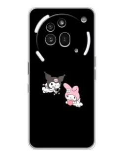 Чехол для Nothing Phone (3a) Pro с картинкой «My Melody и Kuromi» Чехол для Nothing Phone (3a) Pro с картинкой «My Melody и Kuromi»