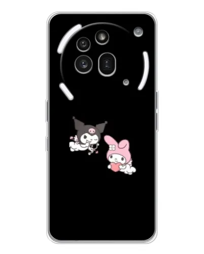Чехол для Nothing Phone (3a) Pro с картинкой «My Melody и Kuromi»
