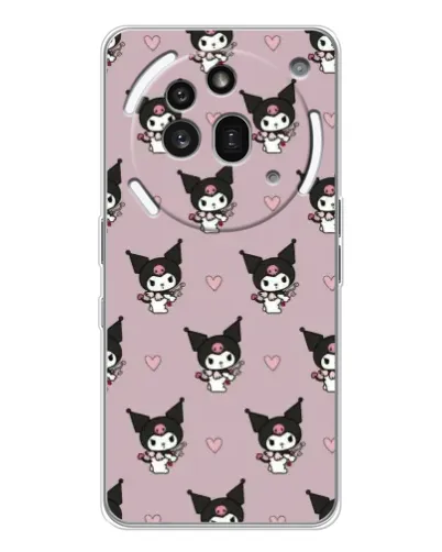 Чехол для Nothing Phone (3a) Pro с картинкой «Kuromi — ночной сон»