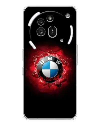 Чехол для Nothing Phone (3a) Pro с картинкой «Логотип BMW — вспышка»
