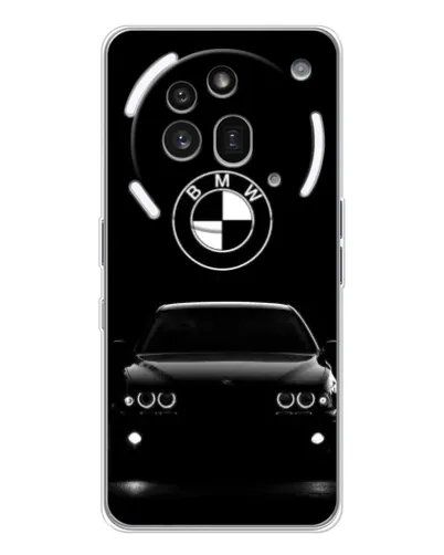 Чехол для Nothing Phone (3a) Pro с картинкой «BMW — взгляд из темноты»