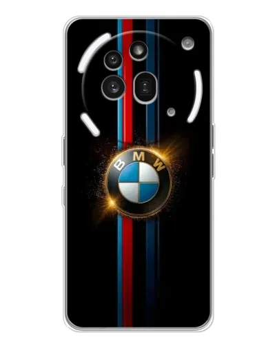 Чехол для Nothing Phone (3a) Pro с картинкой «BMW M-Power неон»