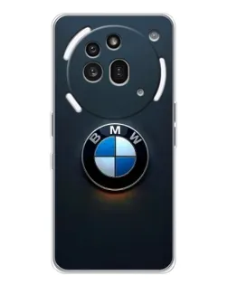 Чехол для Nothing Phone (3a) Pro с картинкой «Логотип BMW — минимализм»