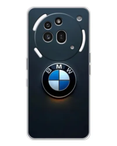 Чехол для Nothing Phone (3a) Pro с картинкой «Логотип BMW — минимализм»
