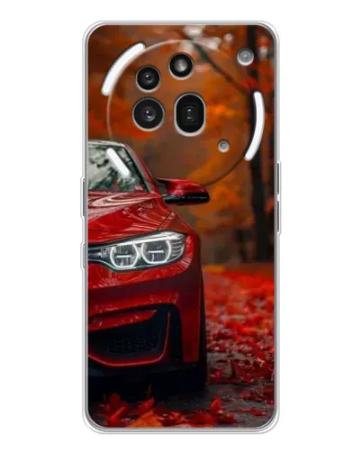 Чехол для Nothing Phone (3a) Pro с картинкой «Осенняя BMW M4»