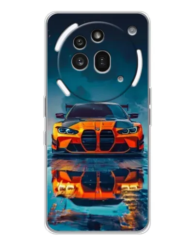 Чохол для Nothing Phone (3a) Pro з картинкою «BMW — золота емблема» Чохол для Nothing Phone (3a) Pro з картинкою «BMW — золота емблема»