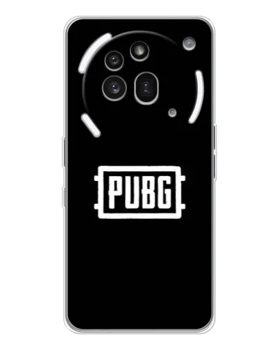 Чехол для Nothing Phone (3a) Pro с картинкой «Лого BMW — металлический блеск»