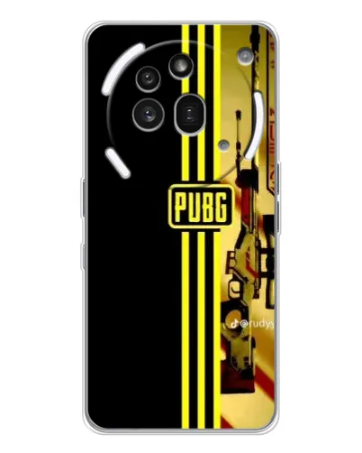 Чехол для Nothing Phone (3a) Pro с картинкой «PUBG — камуфляжный шлем»