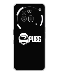 Чехол для Nothing Phone (3a) Pro с картинкой «PUBG — классический лого»