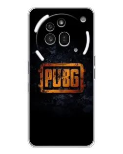 Чехол для Nothing Phone (3a) Pro с картинкой «PUBG — золотой логотип»