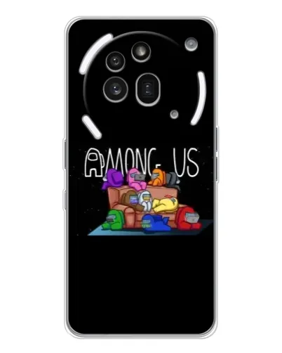 Чехол для Nothing Phone (3a) Pro с картинкой «Логотип Among Us»