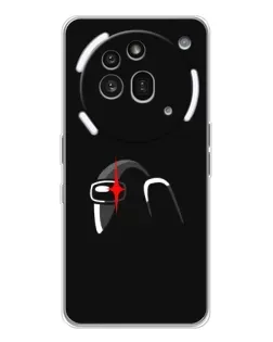 Чехол для Nothing Phone (3a) Pro с картинкой «Among Us шлем»