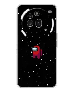 Чехол для Nothing Phone (3a) Pro с картинкой «Красный Among Us»