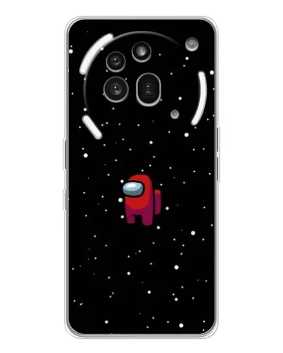 Чехол для Nothing Phone (3a) Pro с картинкой «Красный Among Us»