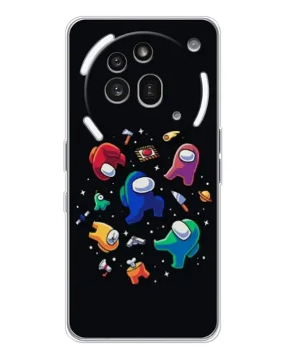 Чехол для Nothing Phone (3a) Pro с картинкой «Among Us космос»