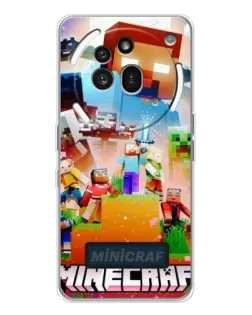 Чехол для Nothing Phone (3a) Pro с картинкой «Minecraft герои игры»
