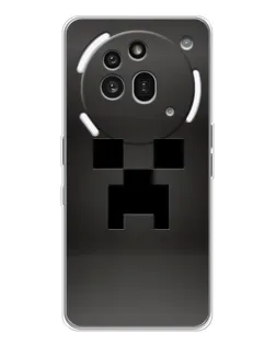 Чехол для Nothing Phone (3a) Pro с картинкой «Черный крипер градиент»