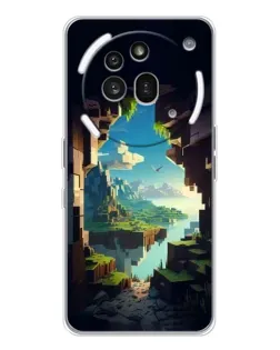 Чехол для Nothing Phone (3a) Pro с картинкой «Вид из пещеры»