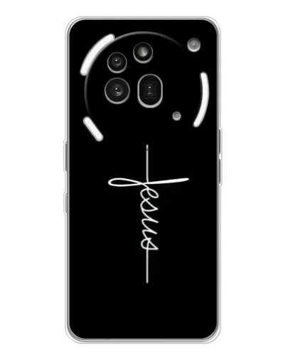 Чехол для Nothing Phone (3a) Pro с картинкой «Тонкая линия веры»