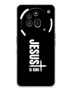 Чехол для Nothing Phone (3a) Pro с картинкой «Вертикаль веры Jesus»