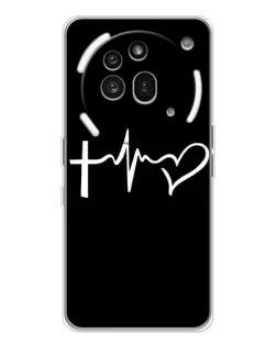 Чехол для Nothing Phone (3a) Pro с картинкой «Пульс веры»
