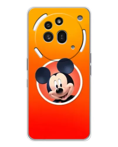 Чехол для Nothing Phone (3a) Pro с картинкой «Mickey в круге» Чехол для Nothing Phone (3a) Pro с картинкой «Mickey в круге»